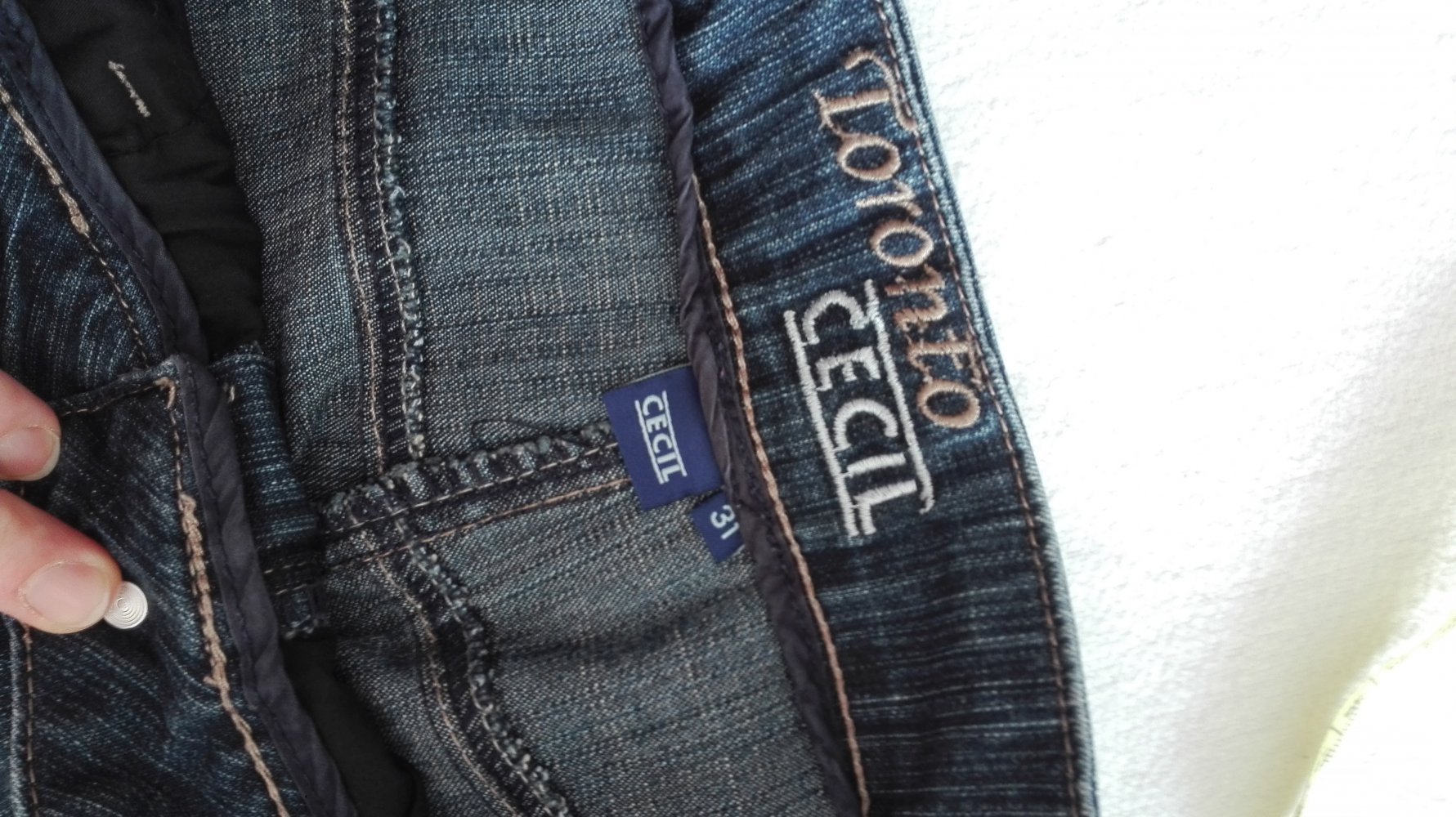 Cecil - 7/8 Jeans Gr. 31 (Gr. 40)