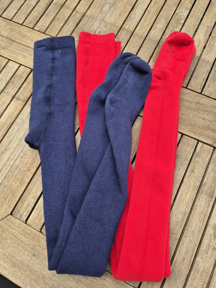 TCM: Doppelpack Thermostrumpfhosen Gr. 134/140