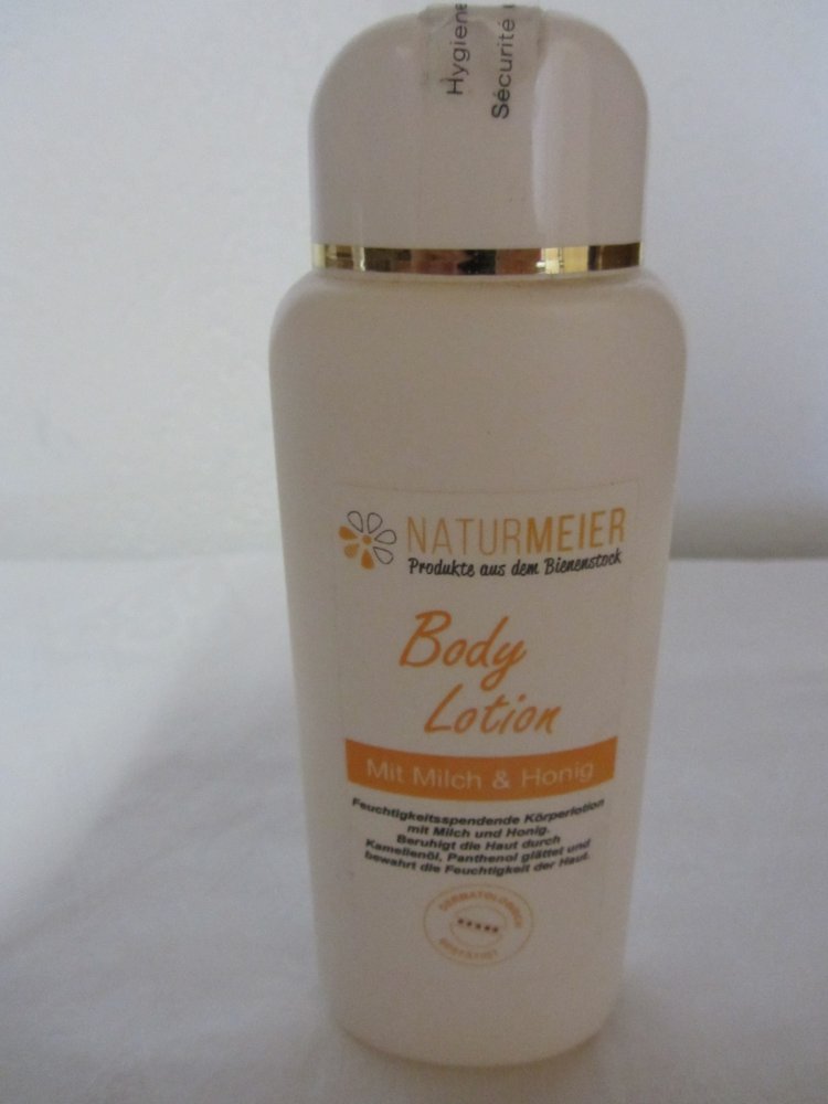 Body Lotion mit Milch & Honig 200 ml Naturkosmetik aus dem Bienenstock Creme