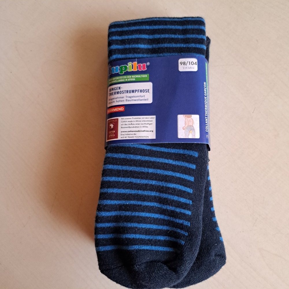 Jungen Thermo Strumpfhose Gr. 98/104 *NEU