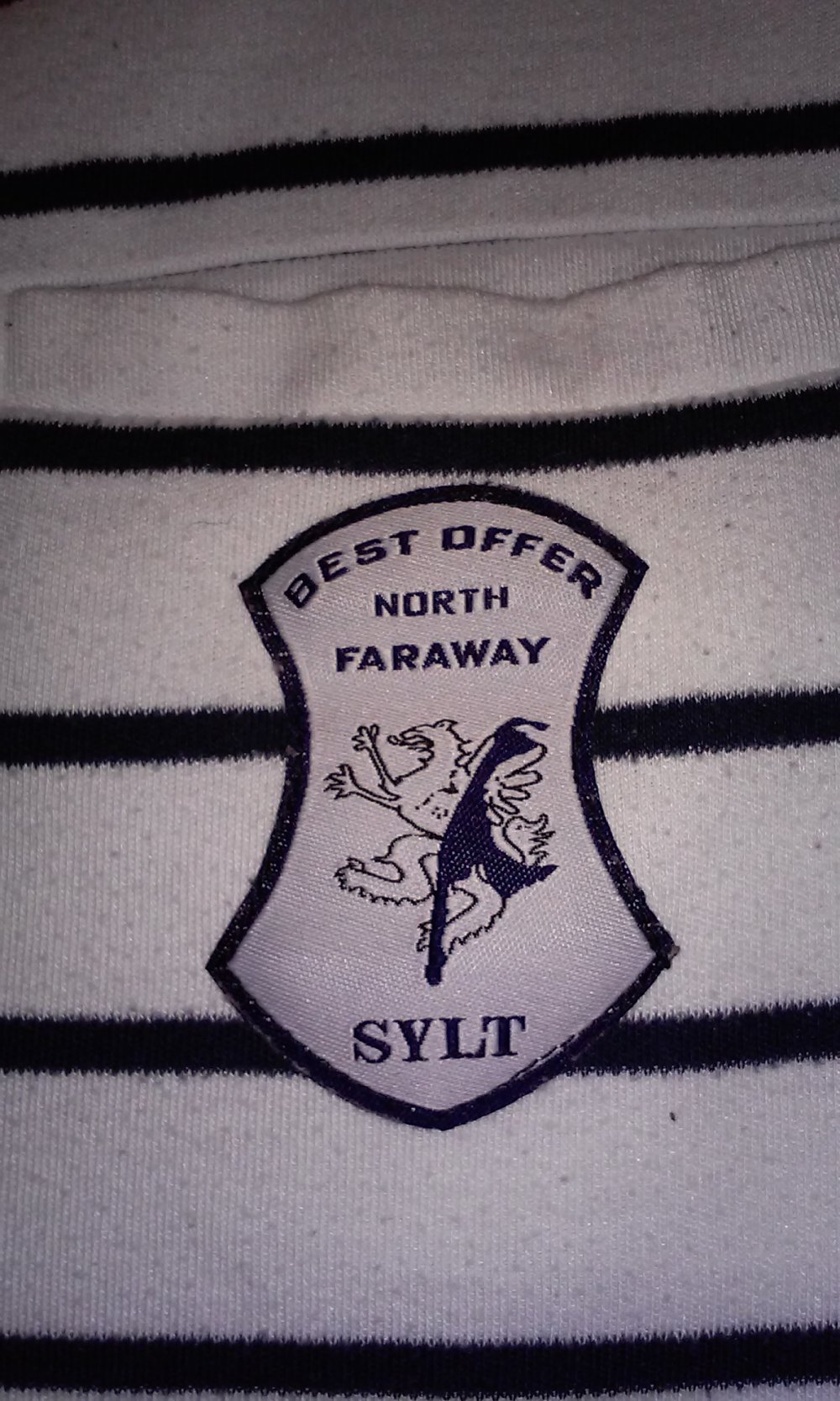 Shirt Top Marine Look  freshwater sylt (XXL)