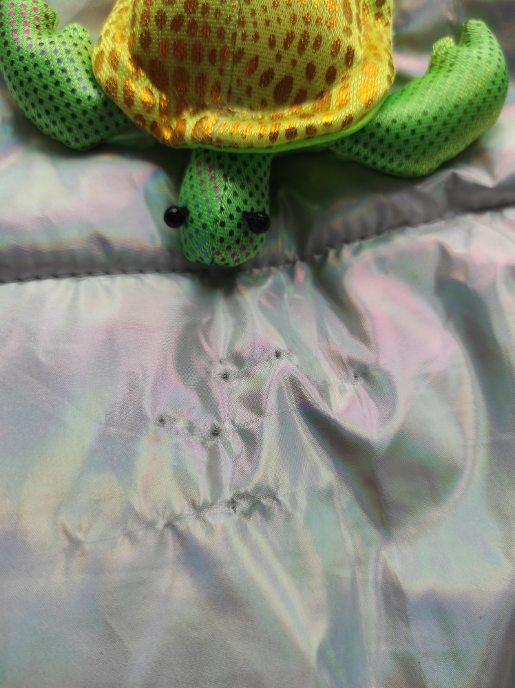 KiK YfK Winterjacke Glitzerjacke Mädchen Jacke Gr. 146/152146