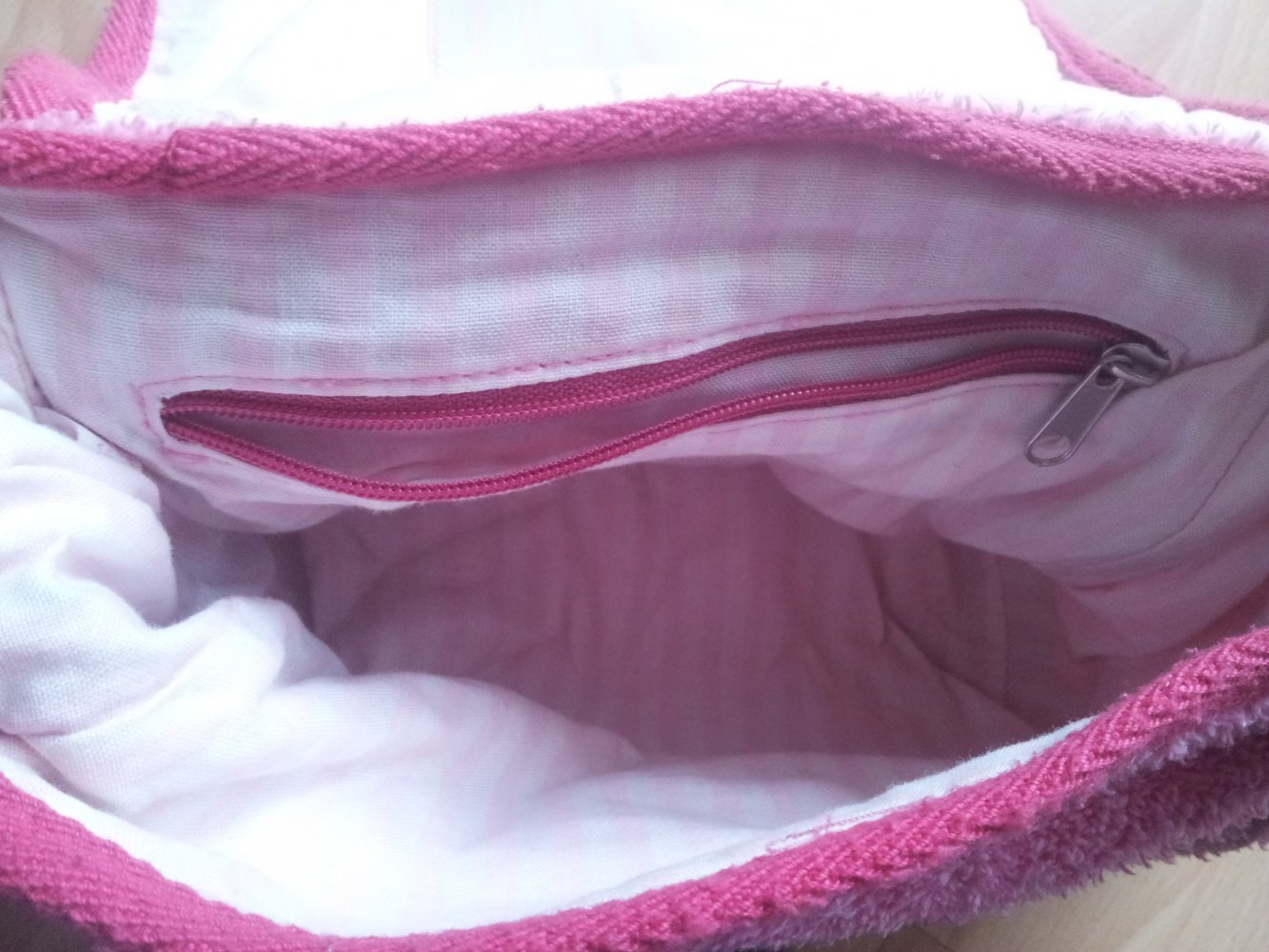 Handtasche Plüsch Lillebi Steinbeck rosa pink