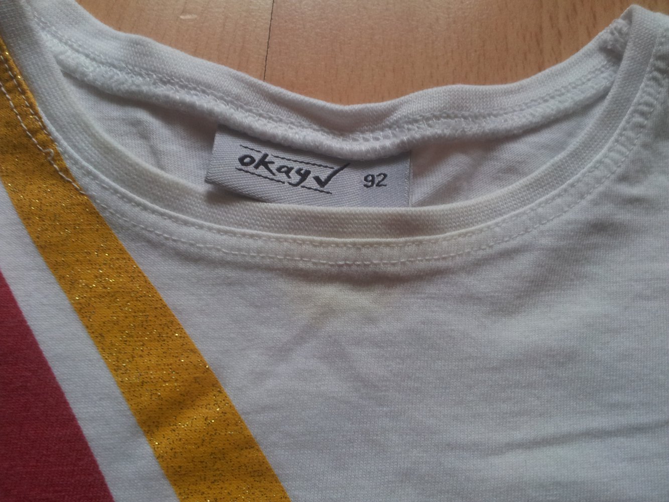  T-Shirt Deutschland Fußball  weiß Gr. 92 