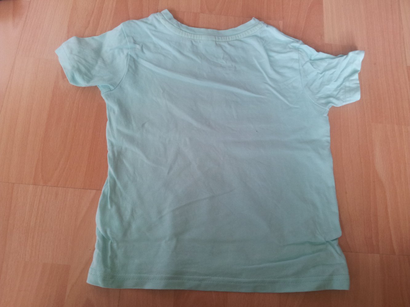 T-Shirt türkis mint gelb neonrot Autos Gr. 98/104