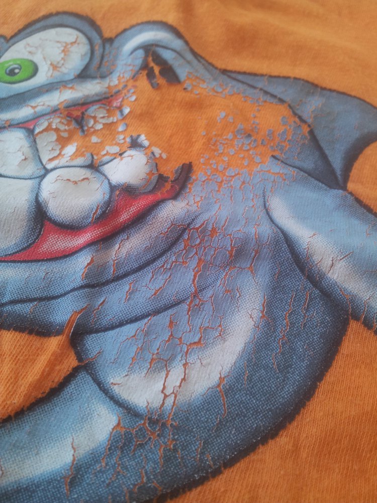 Shirt orange Hai Gr. 86/92