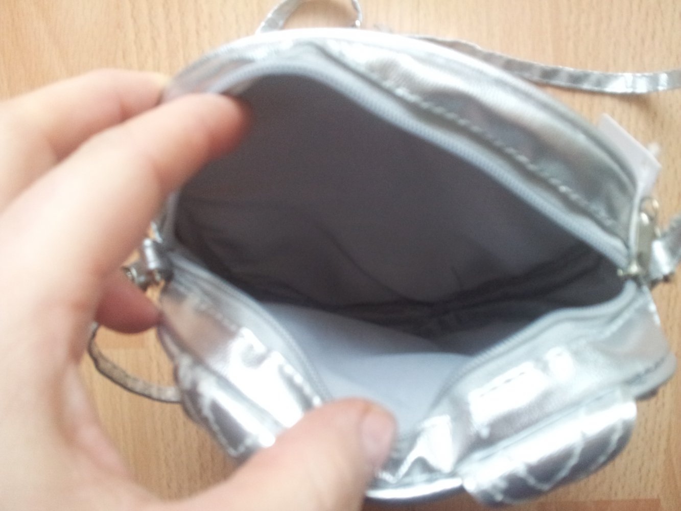 2x Handtaschen Eule silber rosa pink NEU Zwillinge