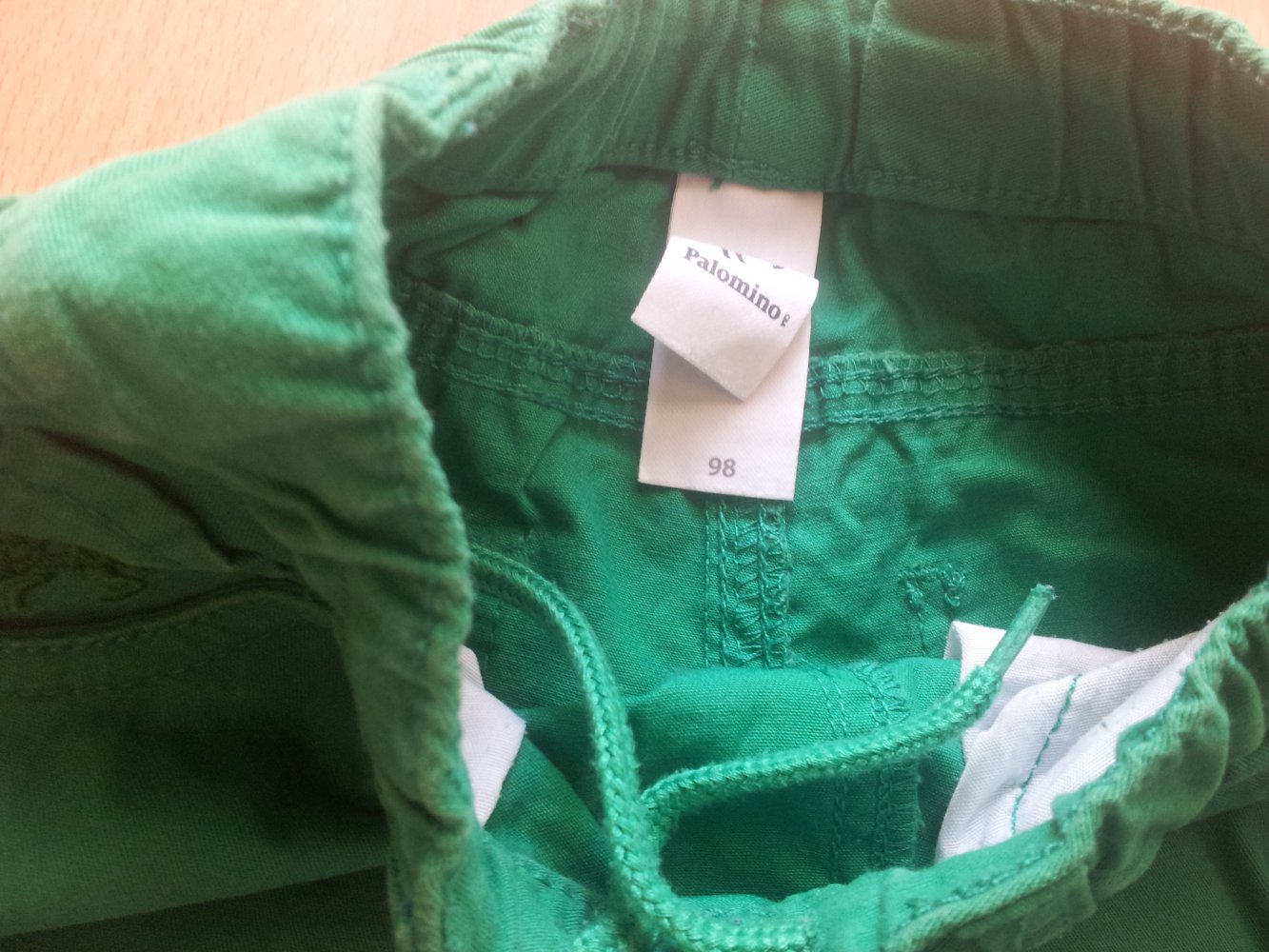  kurze Hose Jeans grün Shorts C&A Gr. 98