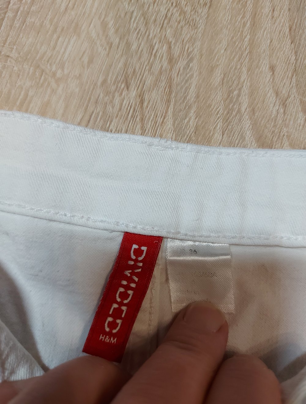 Kurze weiße Jeans Größe 36 Divided by H&M