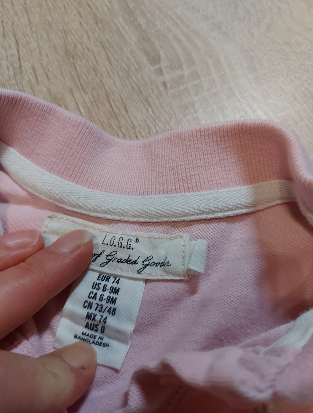 Poloshirt Rosa H&M Größe 74