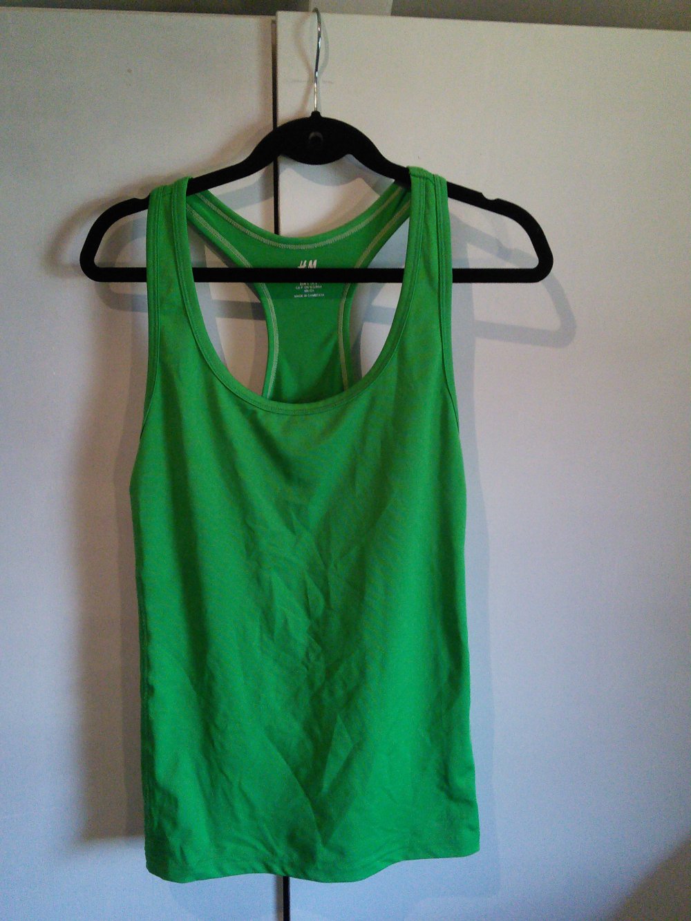 Froschgrünes Sporttop