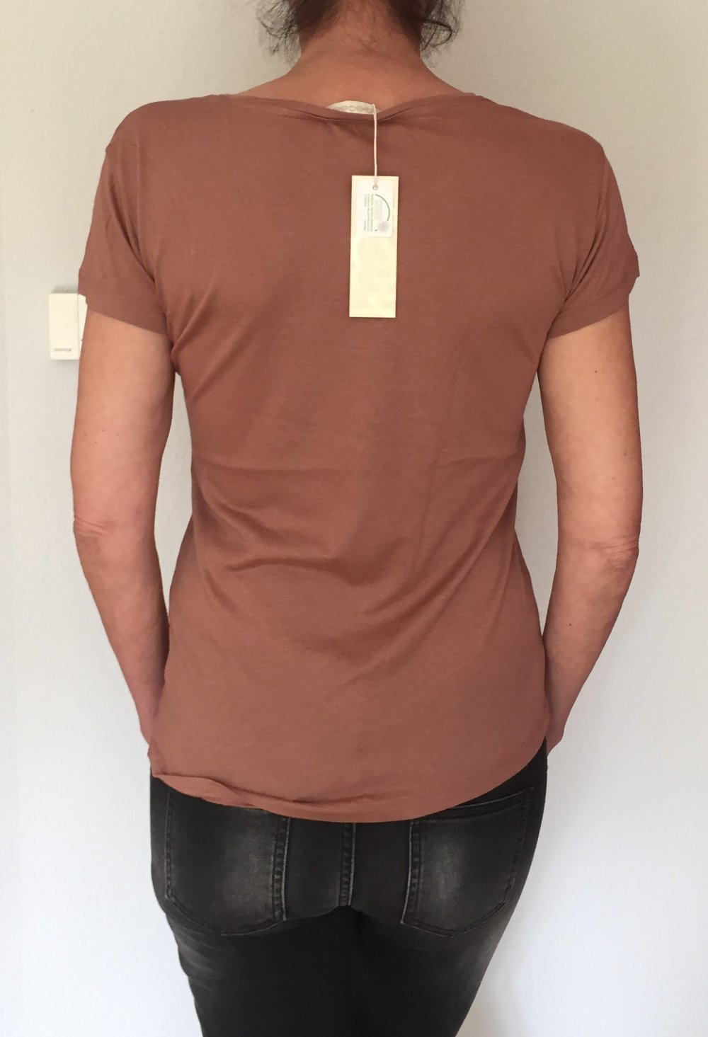 Pieces T-Shirt Gr.XS Neu mit Etikett Pastell Erdton