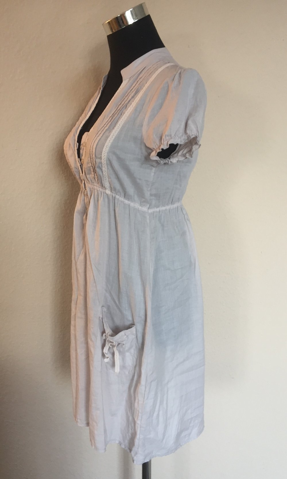 Vila romantisches Sommerkleid Gr.XS Ulli Tunic, Smokey Rose
