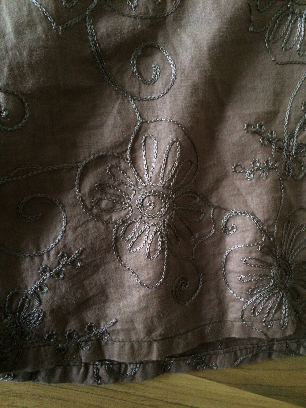 Vintage Empirestil Top Tunika Korsage Gr.S tailliert + körperbetont