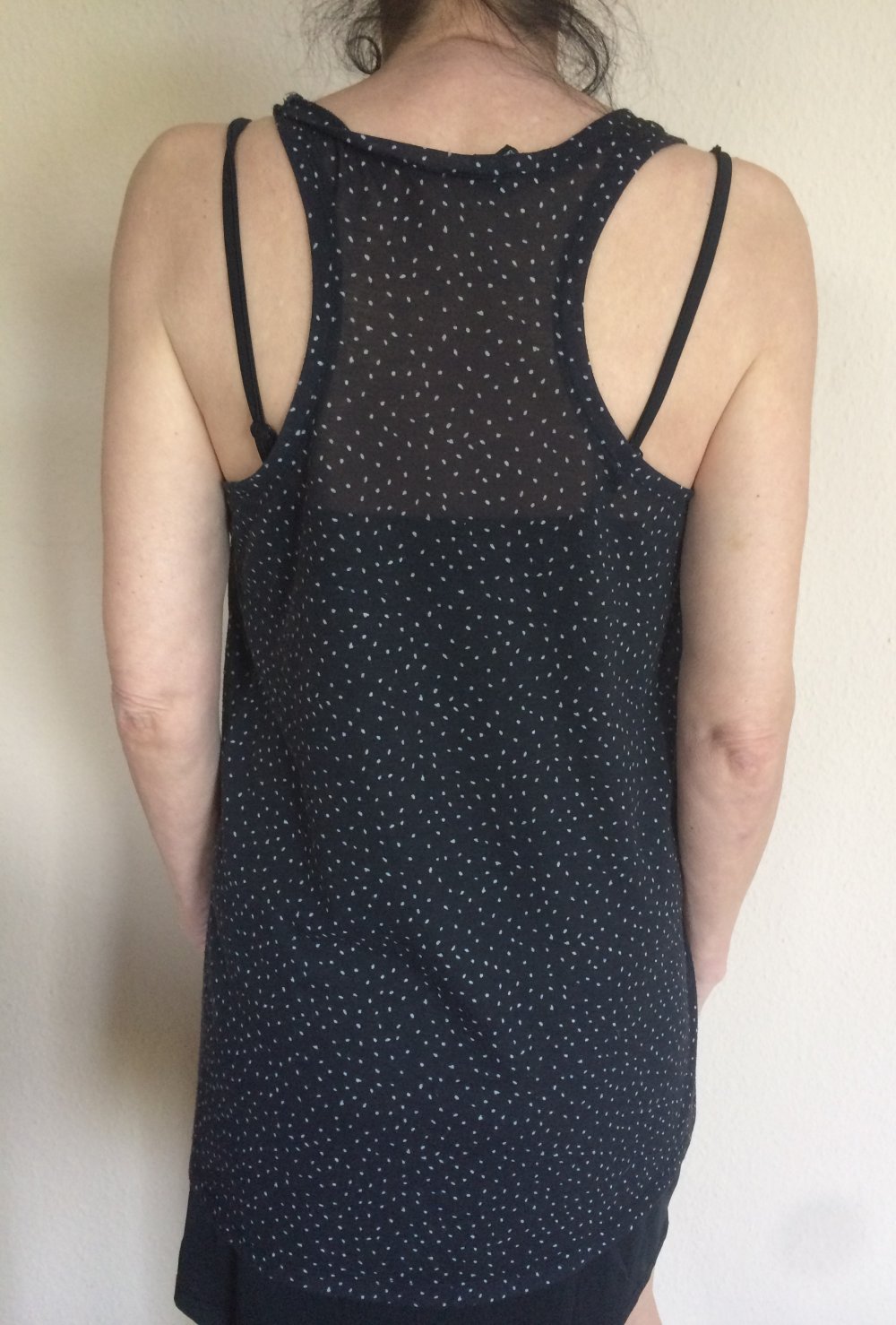 H&M Divided Racer Top Shirt Gr.36 mit Peace Symbol