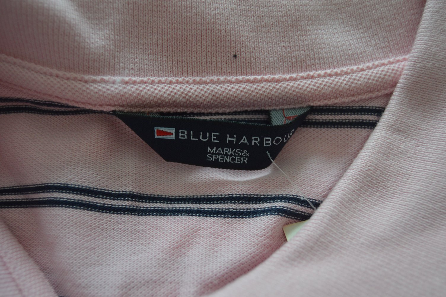Blue Harbour Polo herren rosa gr.L