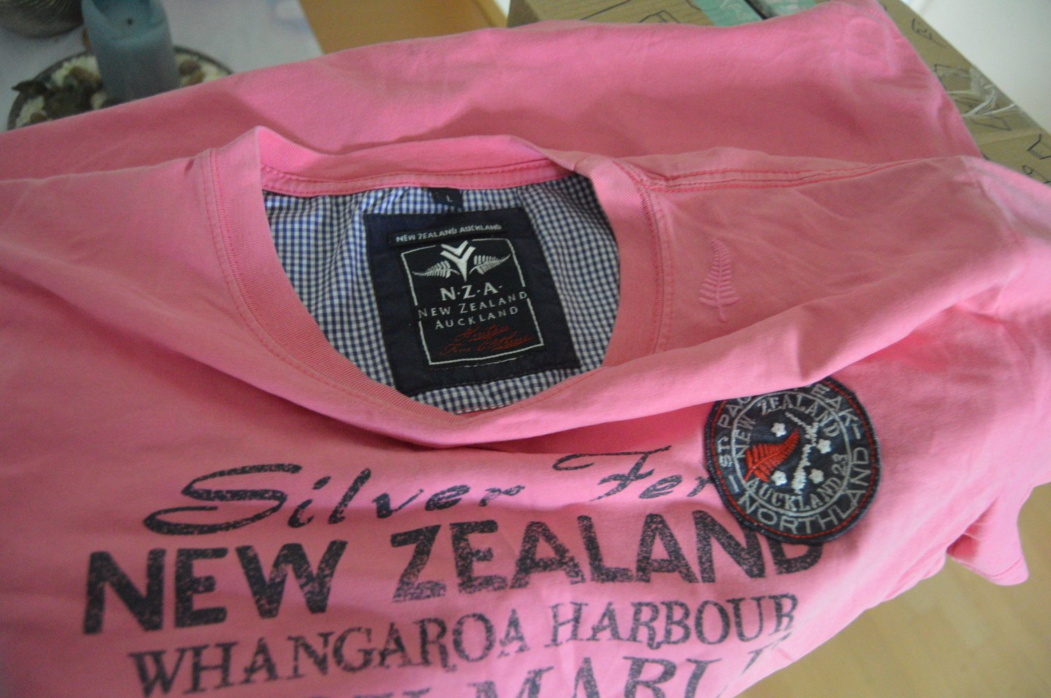 NZA New Zealand Auckland Shirt gr.L 