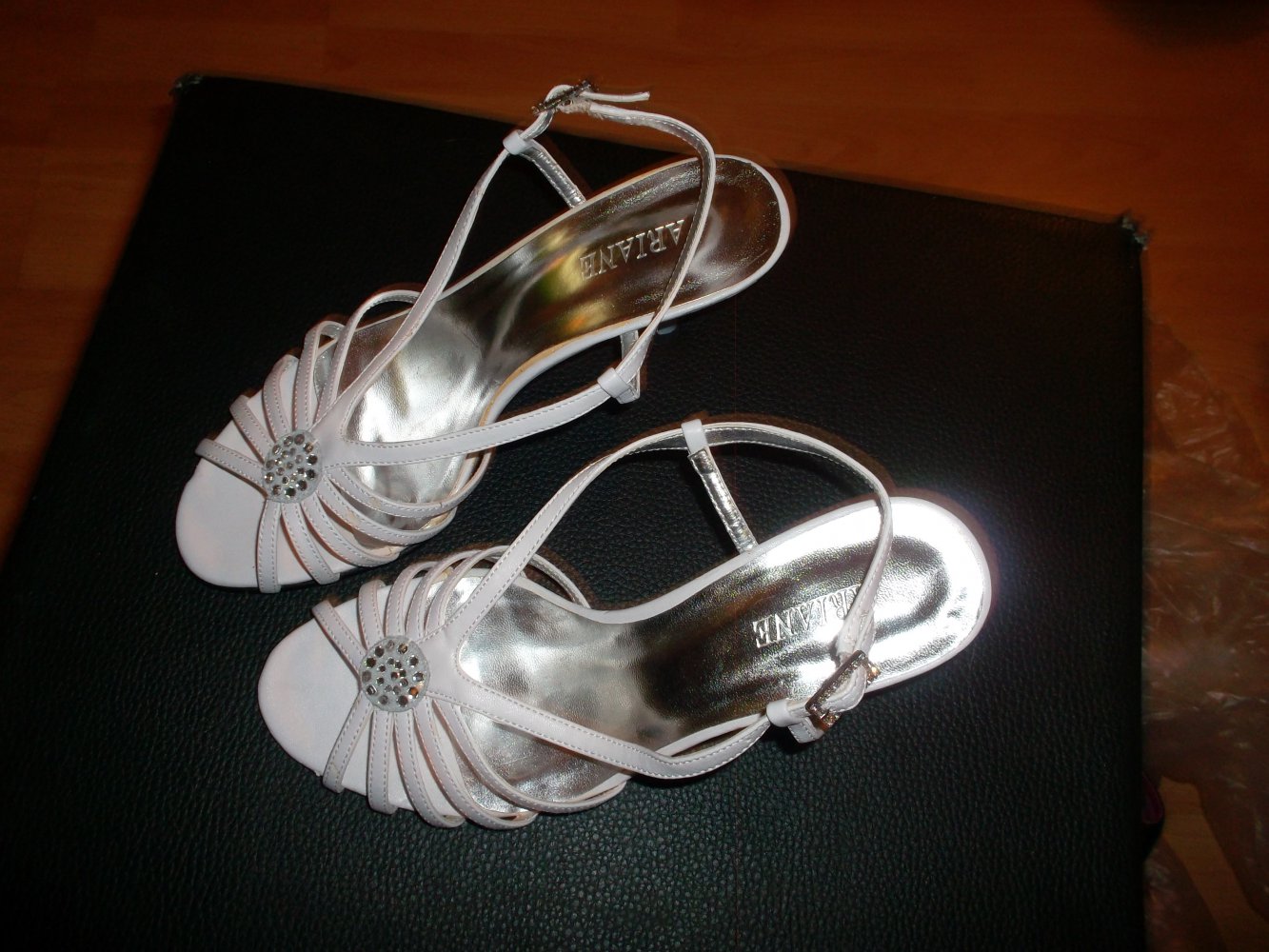 neuer weisser damen sommerschuh,gr. 37