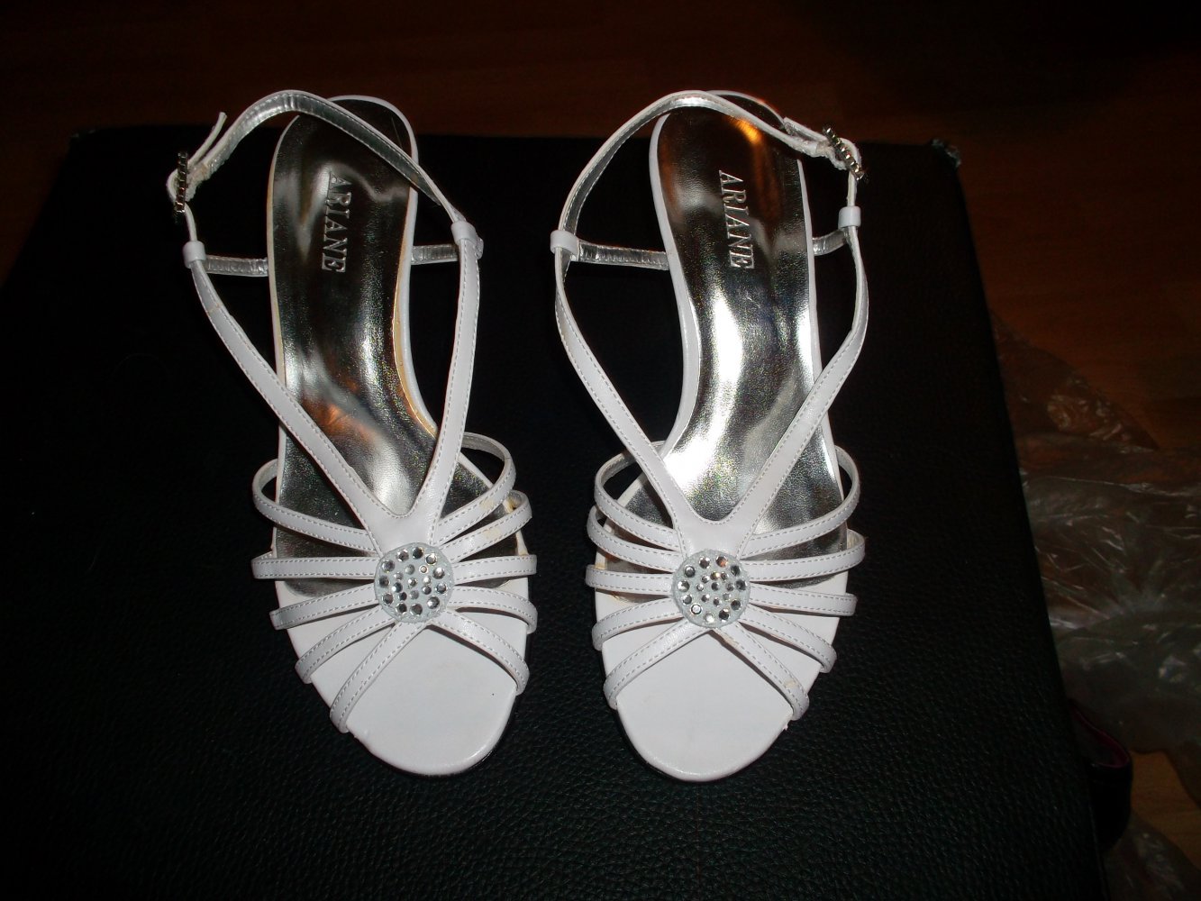 neuer weisser damen sommerschuh,gr. 37