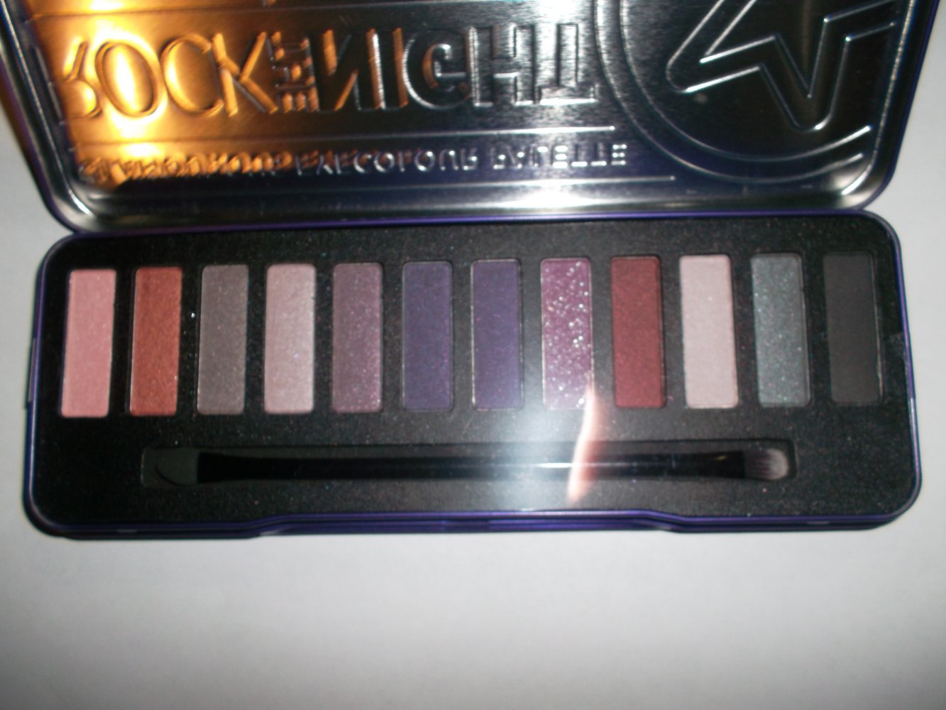 12 augenfarben-palette,super gute lid-schatten-farben,pinsel