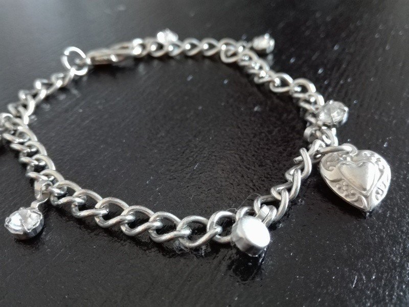 Süßes Silber Armband