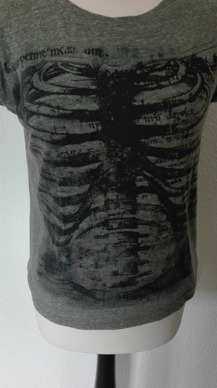 Khaki Meliertes Shirt