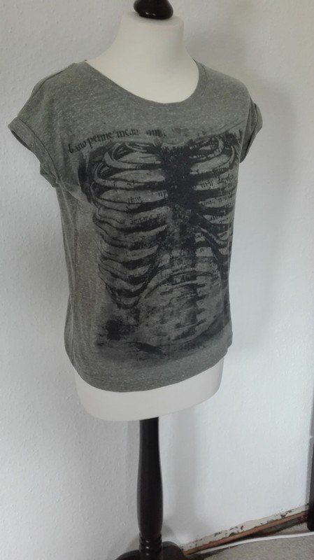 Khaki Meliertes Shirt