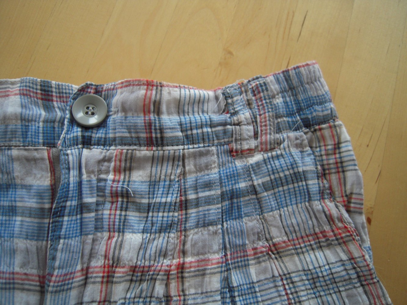 Shorts Hotpants kariert
