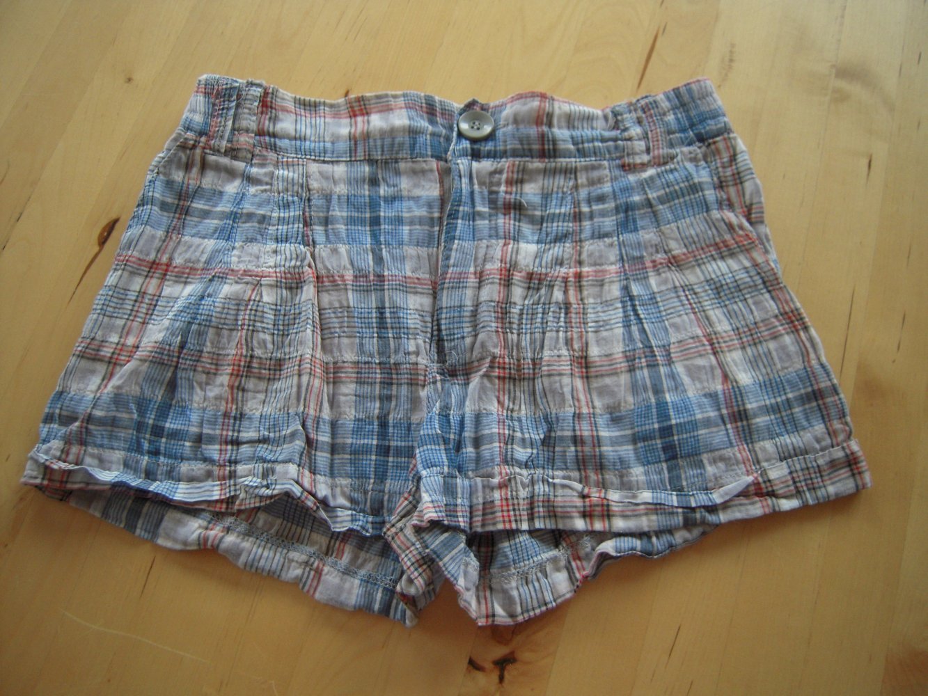 Shorts Hotpants kariert
