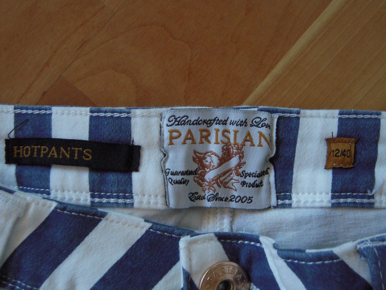 Shorts Hotpants gestreift