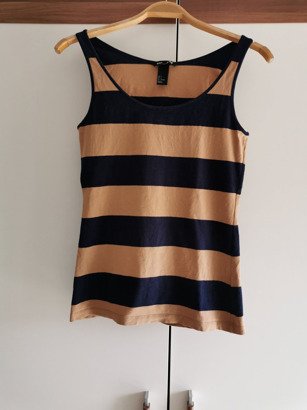 Gestreiftes Basictop von H&M