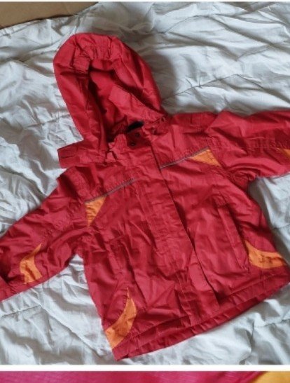 Mädchen Jacke gr. 74/80 Papagino