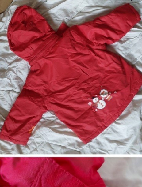 Mädchen Jacke gr. 74/80 Papagino