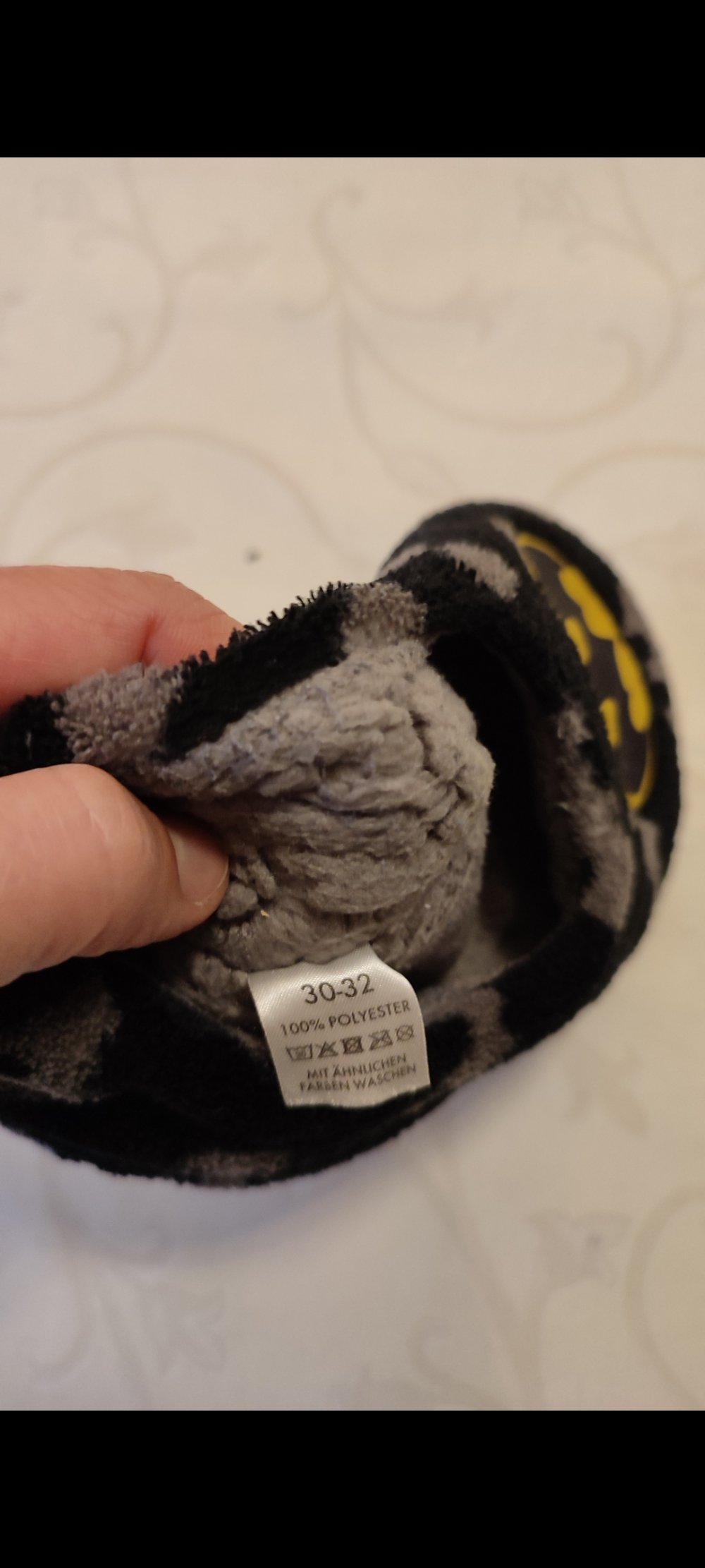 Batman Hausschuhe Größe 30-32