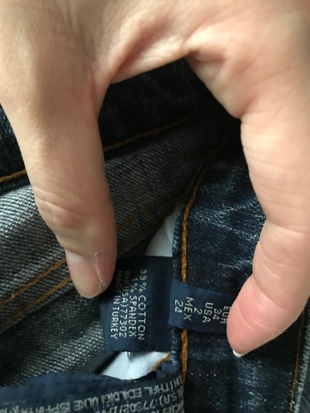 Zara Jeans, 3/4 Länge, Capri Hose, 34