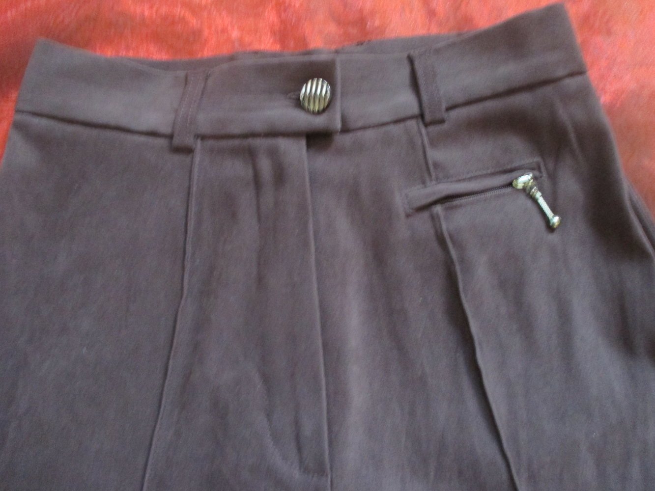NEU * Original VINTAGE * Business * Freizeit * Velours Samt * Anzug * Hose 