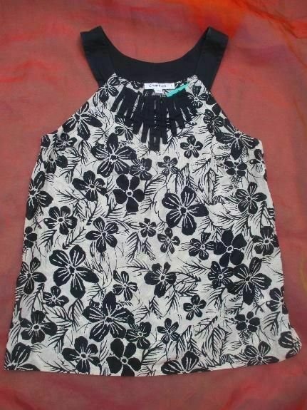 NEU mit ETIKETT * Ausgefallen * Hawai * Karibik * Blumen * Büten * Flower- Power * Baby Doll- Style * Träger- Top * Bluse 