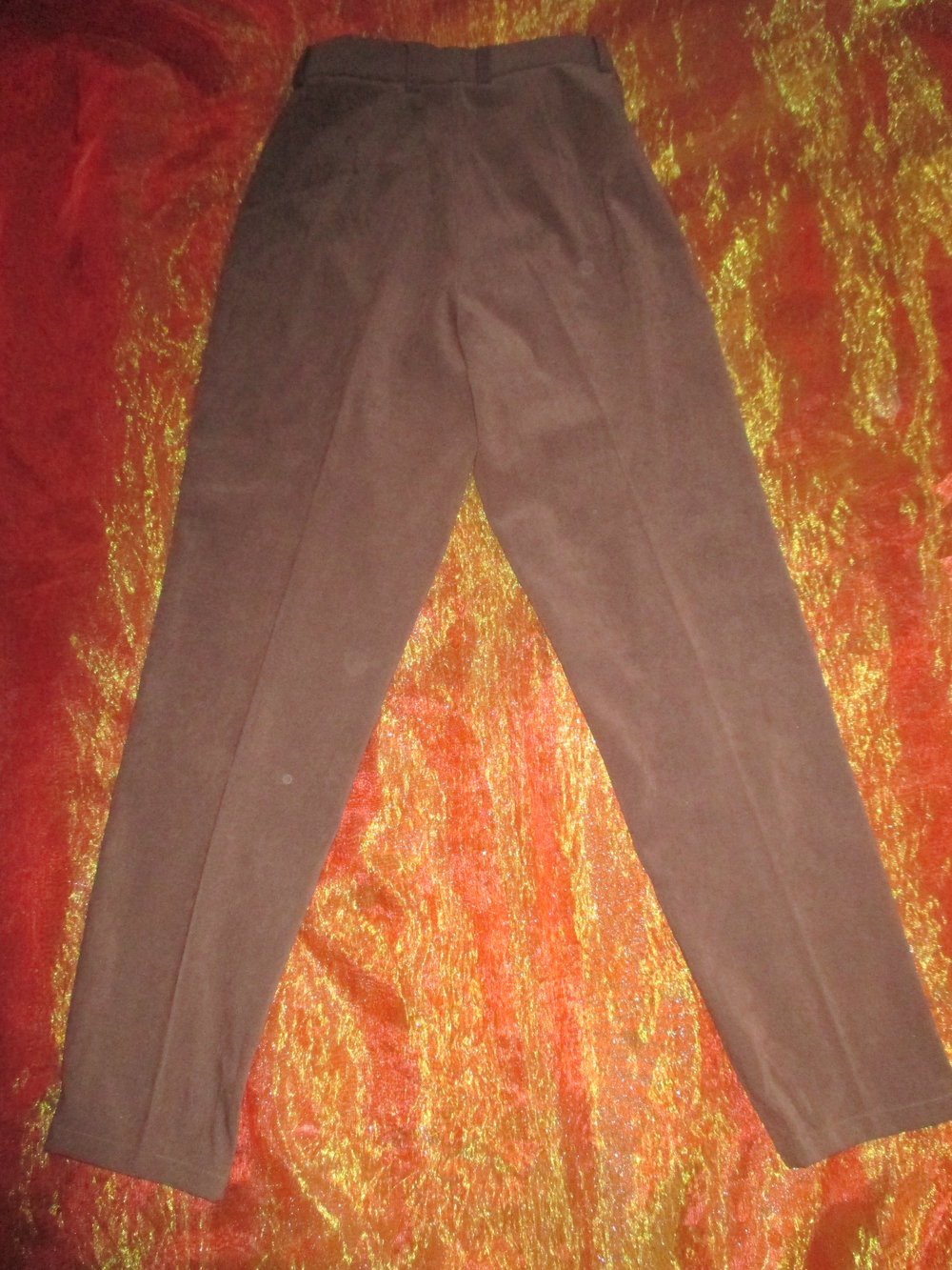NEU * Original VINTAGE * Business * Freizeit * Velours Samt * Anzug * Hose 