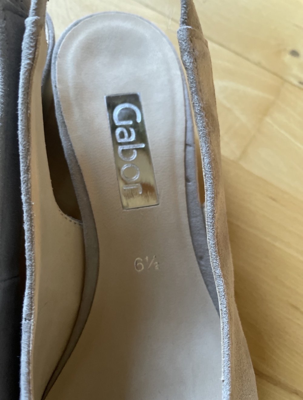 Gabor Slingpumps Velourleder