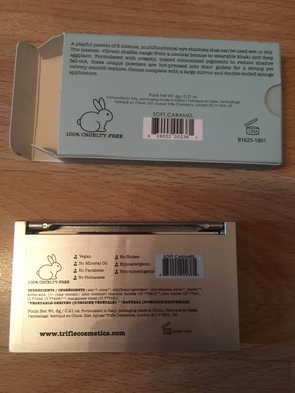 Trifle Cosmetics Praline Palette
