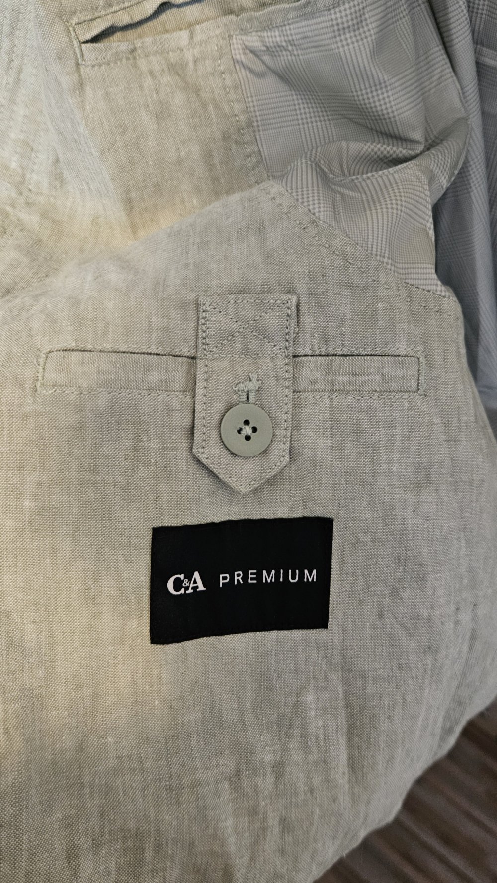 dünne Jacke C&A helles grün