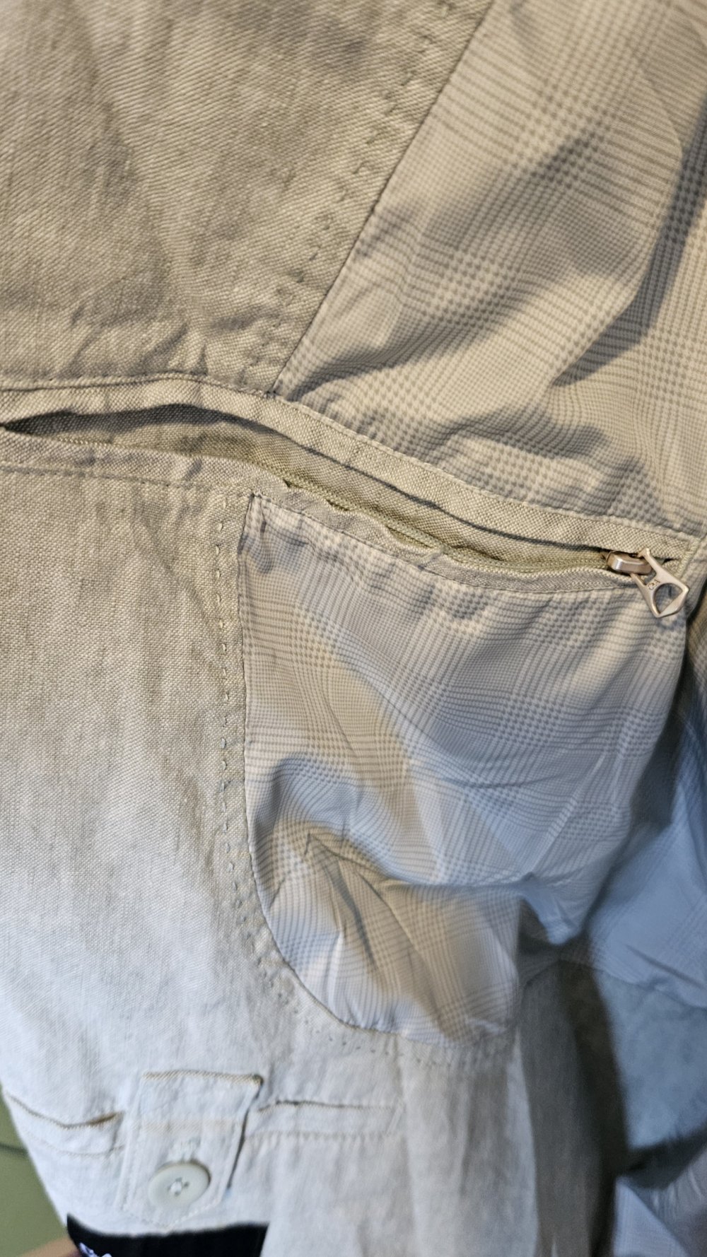 dünne Jacke C&A helles grün