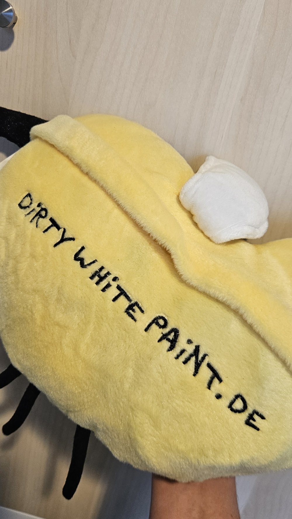 dirtywhitepaint - Ich bin eine Biele - Kissen mit Soundmodul