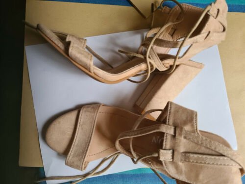 fashion Sandalen gr. 38 wie neu hoher absatz 