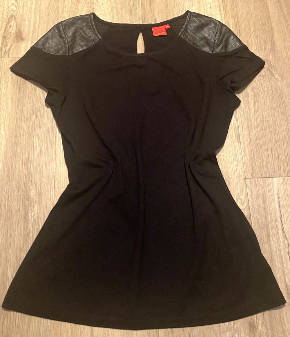 Damen Shirt Sommer leicht Gr.38 in Schwarz von Livre