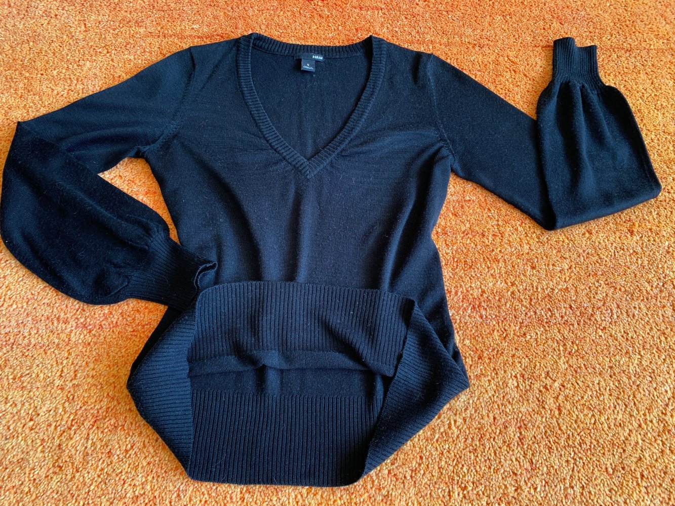 Damen Pullover Strick Gr.S in Schwarz von H&M Figurbetont & Edel Wunderschöner