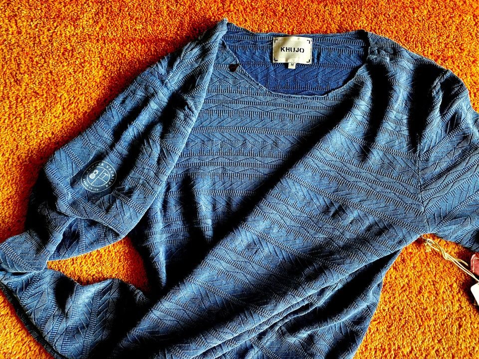 NEU Damen Pullover Feinstrick Gr.M in Blau von Khujo
