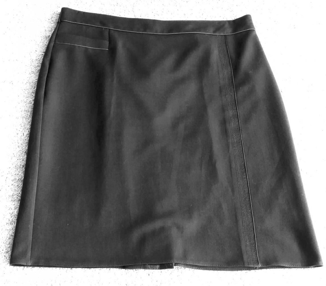 Damen Rock elegant Business klassisch Gr.50 in Braun