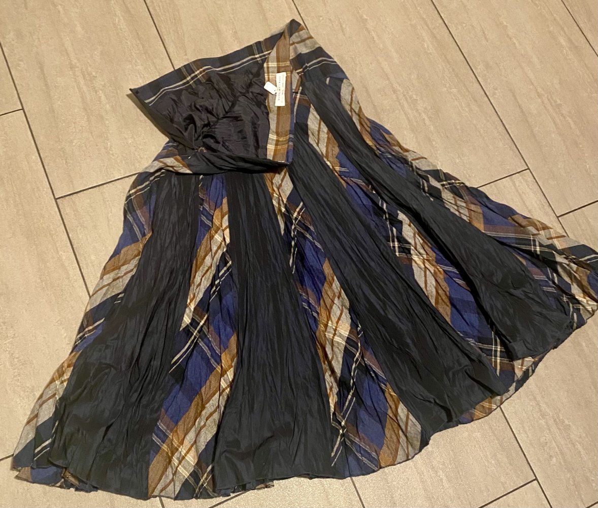 NEU Damen Rock Winterrock Gr.38 Patchwork/Karo Lisa Campione P.159,90€ 