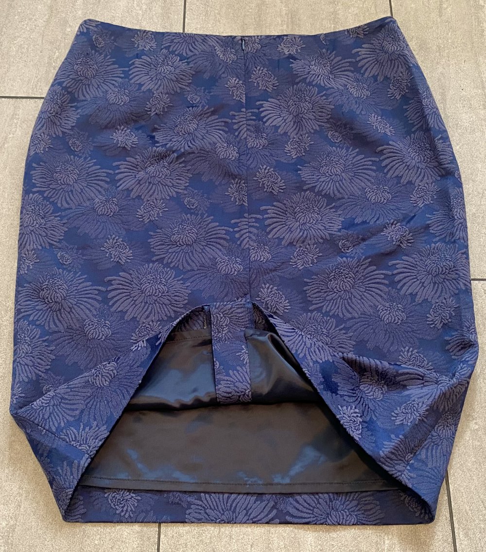 NEU Damen Rock Eleganter Jacquard-Rock Gr.46 in Blau von Atelier Gardeur